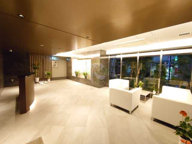ロビー　D-room早稲田