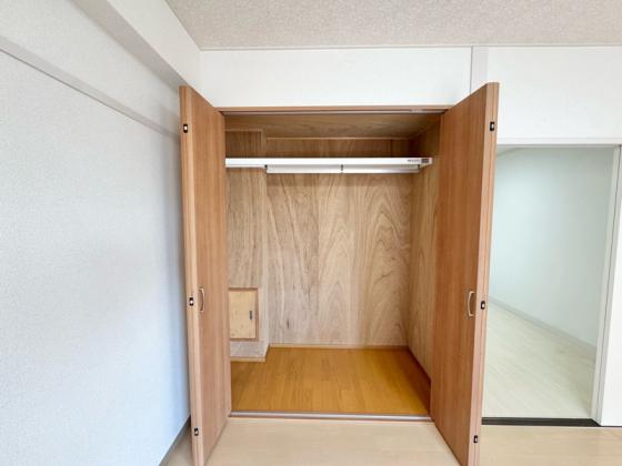 収納　クロゼットでお洋服の収納に♪