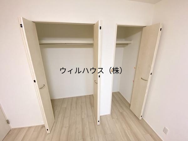 収納　クローゼット！