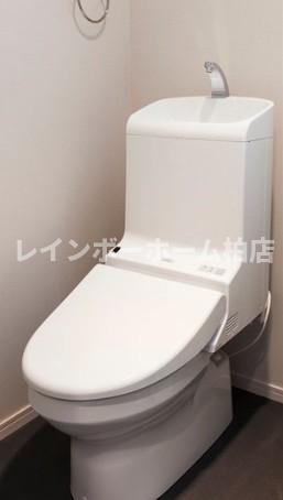 トイレ　コンパクトで使いやすいトイレです