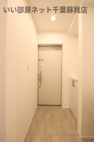 玄関　収納もある玄関です