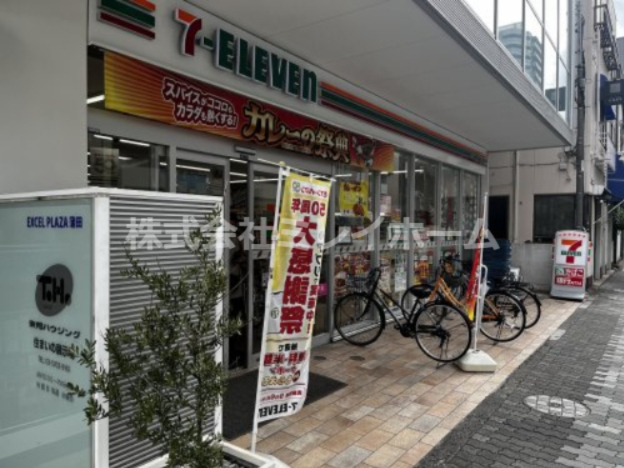 コンビニ　セブンイレブン大田区蒲田あやめ橋店（コンビニ）まで222m