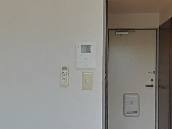 セキュリティ　※別部屋の写真です