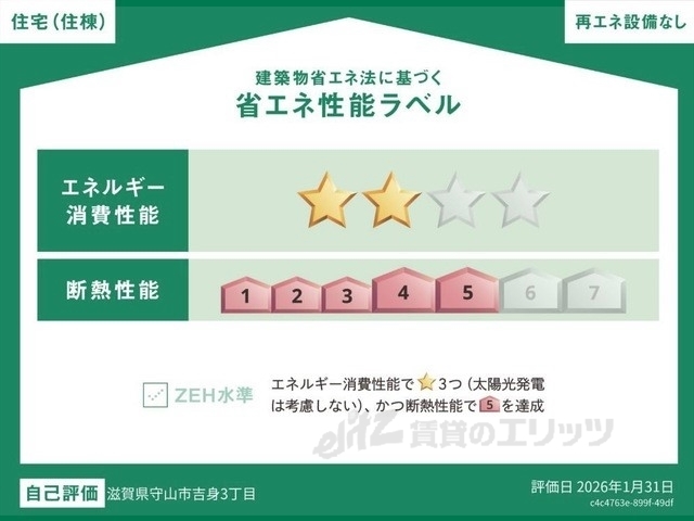 省エネ性能ラベル　省エネ性能ラベル