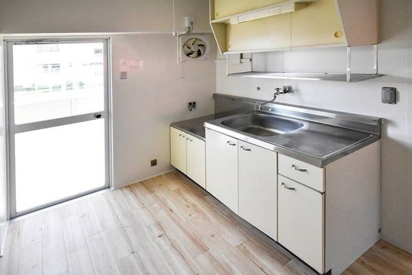 キッチン　ビレッジハウスの同一物件・同一タイプの間取りの写真です