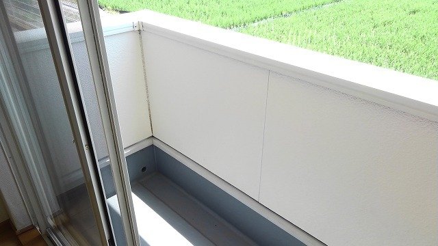バルコニー　バルコニーがあります