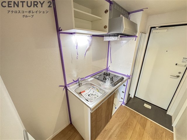 キッチン　2口コンロ付のキッチンです♪