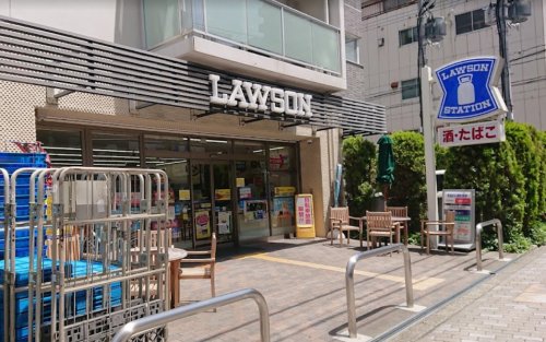 コンビニ　ローソン 安堂寺町二丁目店（コンビニ）まで423m