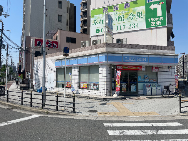 コンビニ　ローソン大今里西1丁目店（コンビニ）まで91m