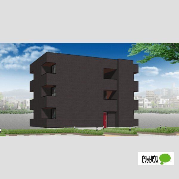 建物外観　新築、未完成物件の為、イメージ画像となります。