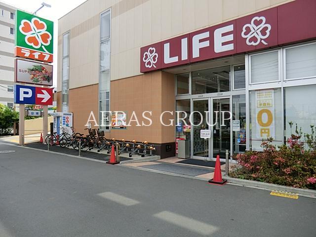 スーパー　ライフ六町駅前店（スーパー）まで413m