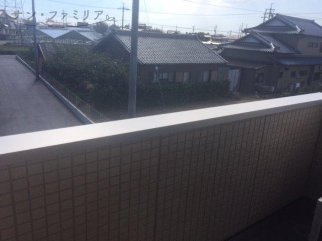 バルコニー　同一物件別部屋写真