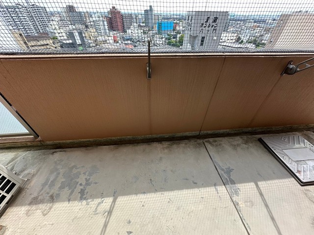 バルコニー　陽当たり良好なバルコニーです