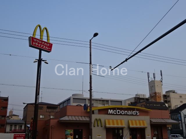 飲食店　マクドナルド 新深江店（飲食店）まで368m