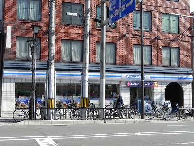 コンビニ　ローソン 聖護院店（コンビニ）まで722m