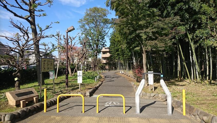 公園　関町北五丁目緑地（公園）まで848m