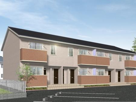 建物外観　完成予想図にため、実際とは多少異なる場合があります。