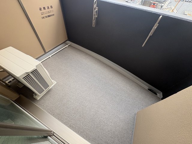 バルコニー　広々としたバルコニーです