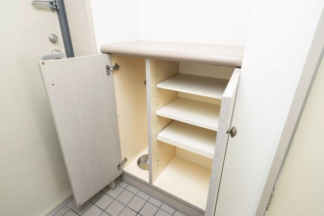 収納　収納のためのスペースです