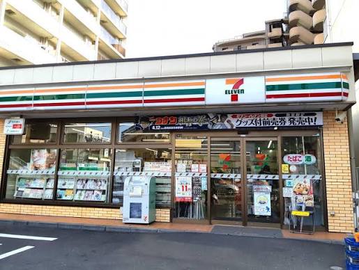 コンビニ　セブンイレブン江東亀戸7丁目東店（コンビニ）まで75m