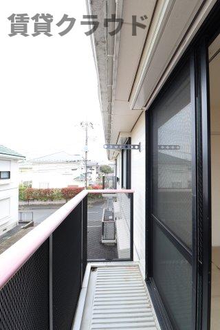 バルコニー　バルコニーがあります