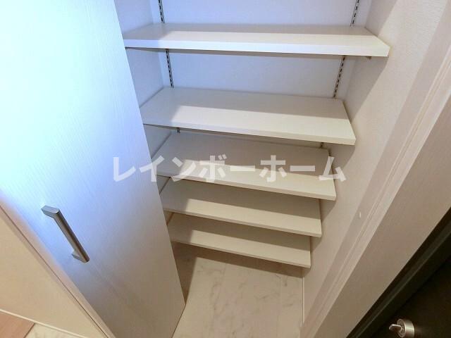 収納　大きなものも収納できそうです
