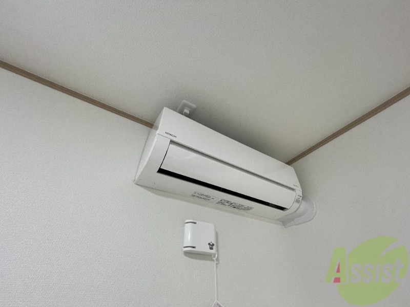 その他設備　エアコン付きです！夏でも冬でも安心ですね。