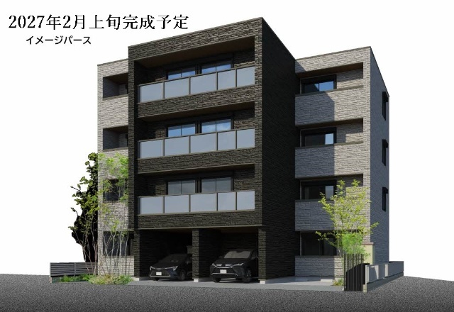 建物外観　完成予想図です。
