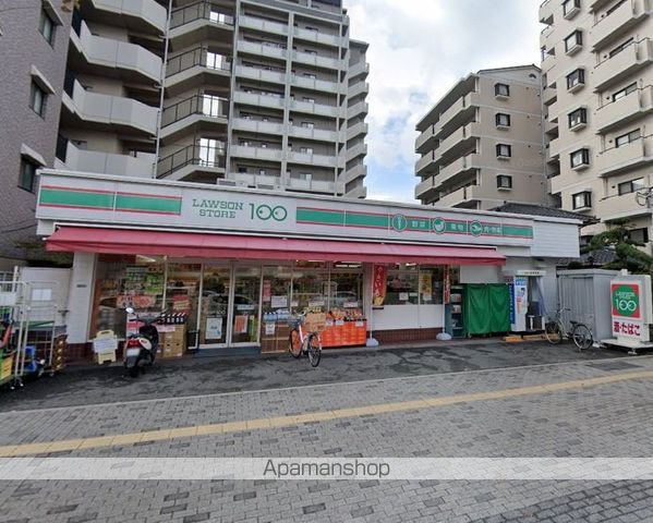 コンビニ　ローソンストア１００（コンビニ）まで187m