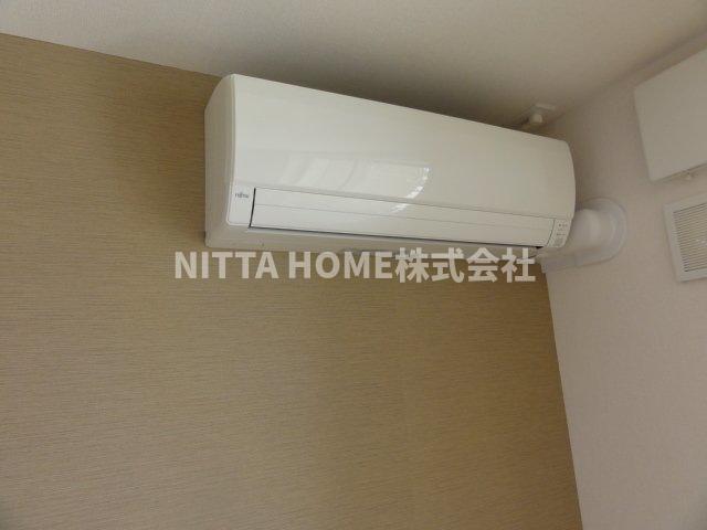 その他設備　エアコン付きはうれしいですね(^^)/