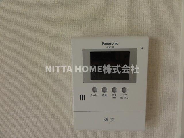 セキュリティ　TVインターホン付きで安心ですね◎