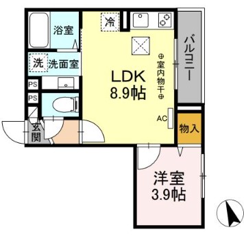 BrightsIの間取り写真