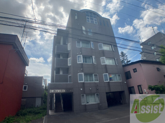 建物外観　札幌市北区北１９条西「ベイシティオキ」