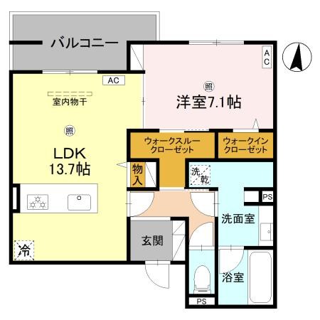 GREENPALACE樋之池の間取り写真