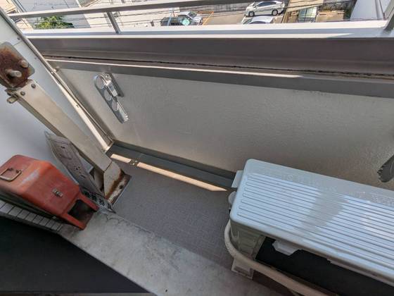 バルコニー　※別部屋の写真です