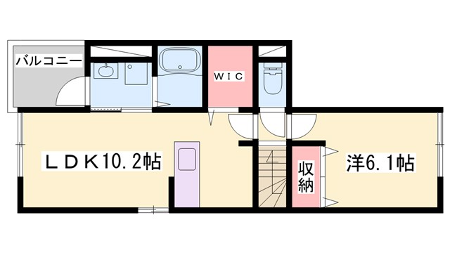 チェルシーの間取り写真