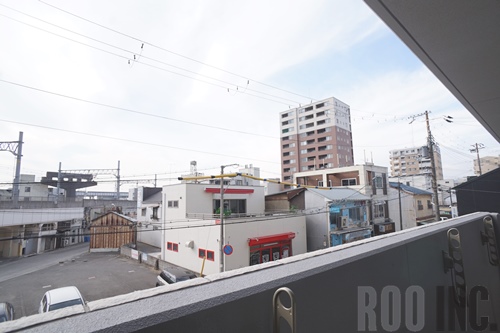 バルコニー　写真は反転のお部屋です