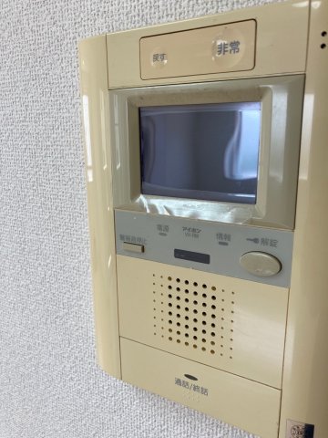 セキュリティ　モニター付きインターホンで防犯面も安心です！