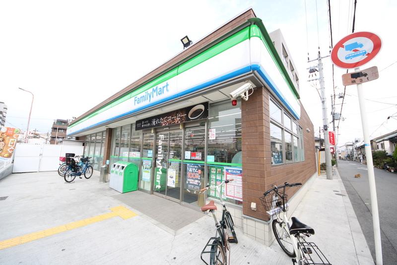 コンビニ　ファミリーマート 鴫野橋店（コンビニ）まで300m