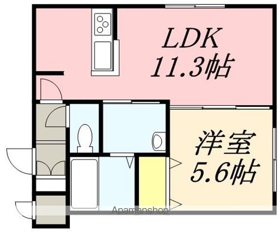 DAYS環状通東の間取り写真