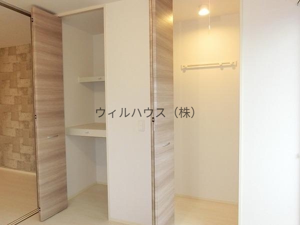 収納　ウォークインクローゼット！