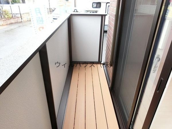 バルコニー　明るいバルコニー！