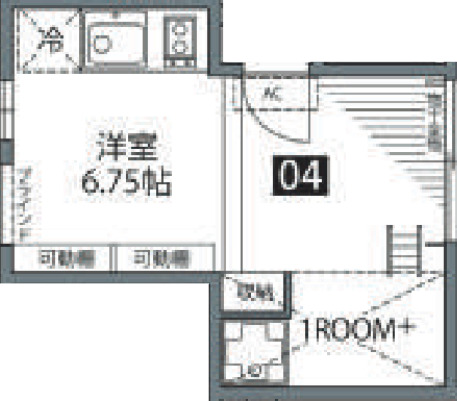 京王線 笹塚駅 徒歩5分 3階建 築1年の間取り写真