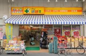 ドラックストア　どらっぐぱぱす若林店（ドラッグストア）まで182m