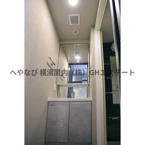 洗面設備　他号室　同施工参考写真