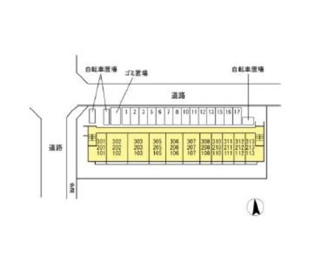 その他共有部分　※配置図