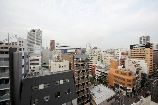 眺望　ベルフレージュ北堀江