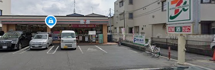 コンビニ　セブンイレブン 葛飾東新小岩4丁目店（コンビニ）まで293m