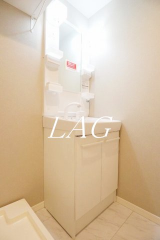 洗面設備　洗面台です。