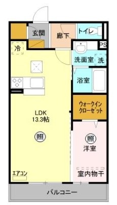 湘南新宿ライン宇須 土呂駅 徒歩6分 3階建 築12年の間取り写真